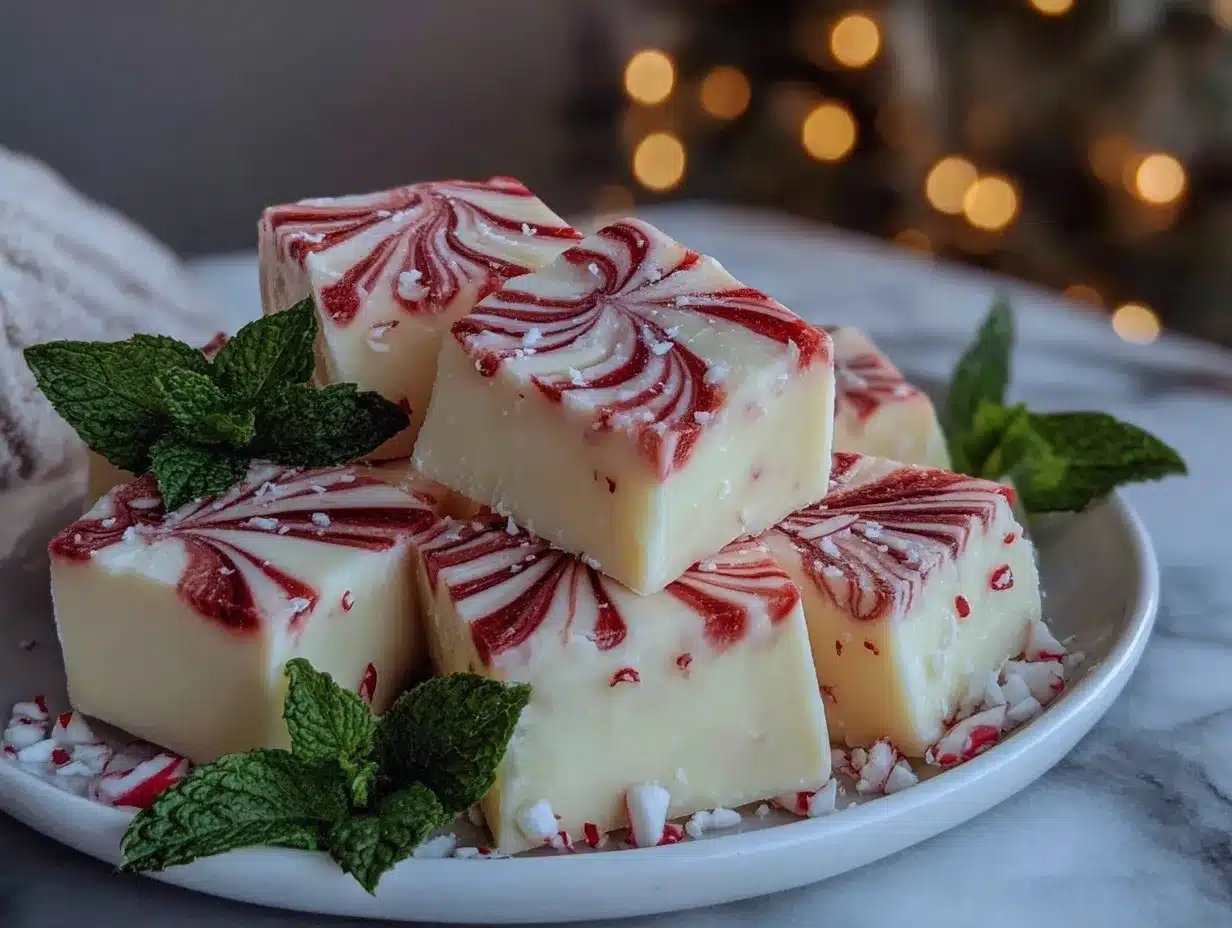 festive Christmas peppermints preparation steps