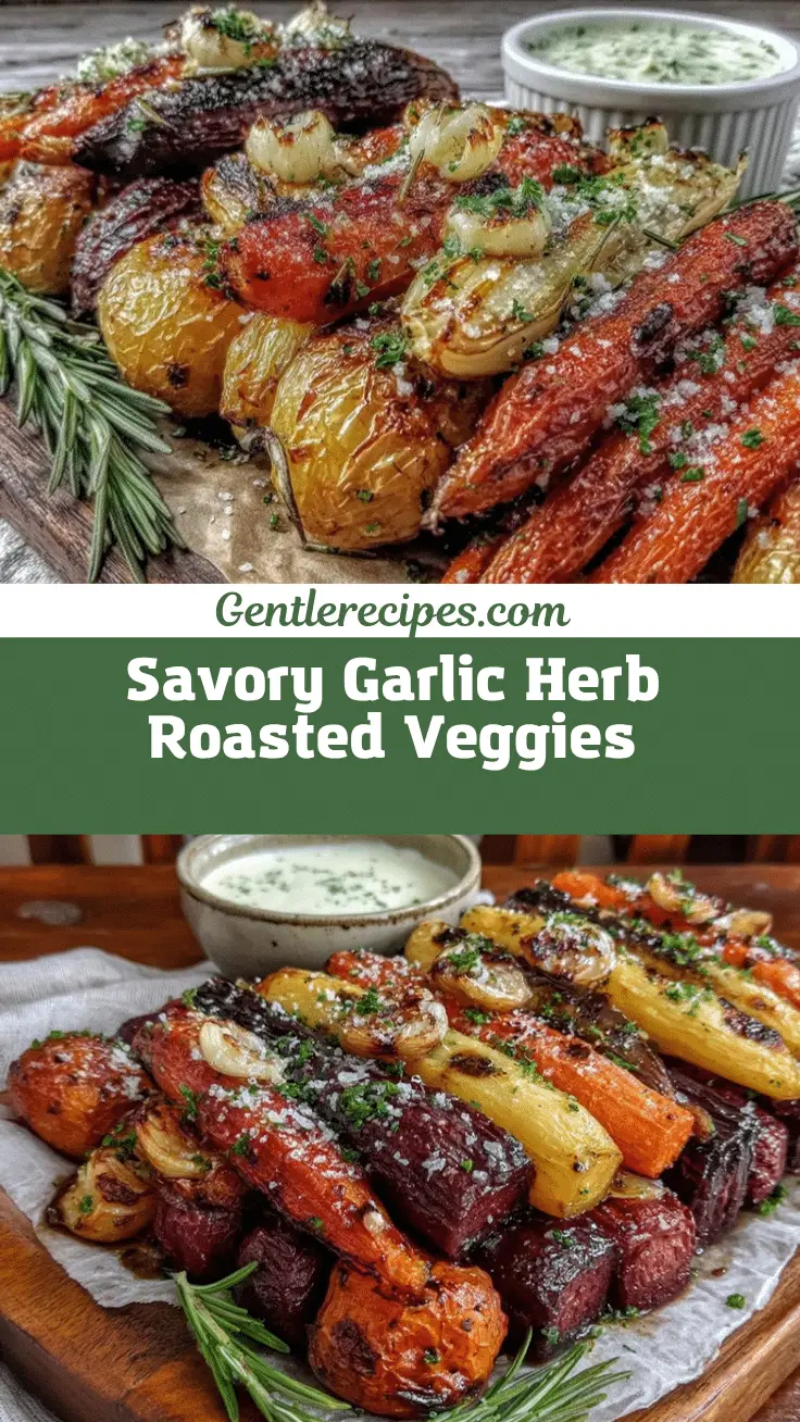 garlic herb roasted root vegetables recipe