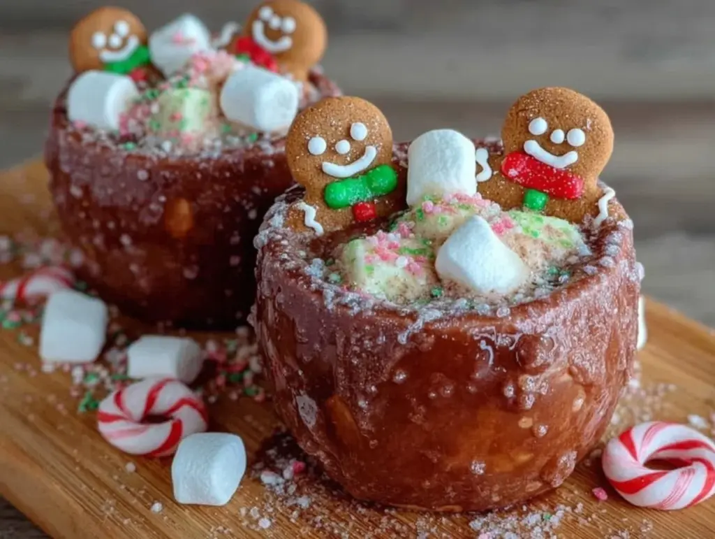 gingerbread hot chocolate tubs - featured image