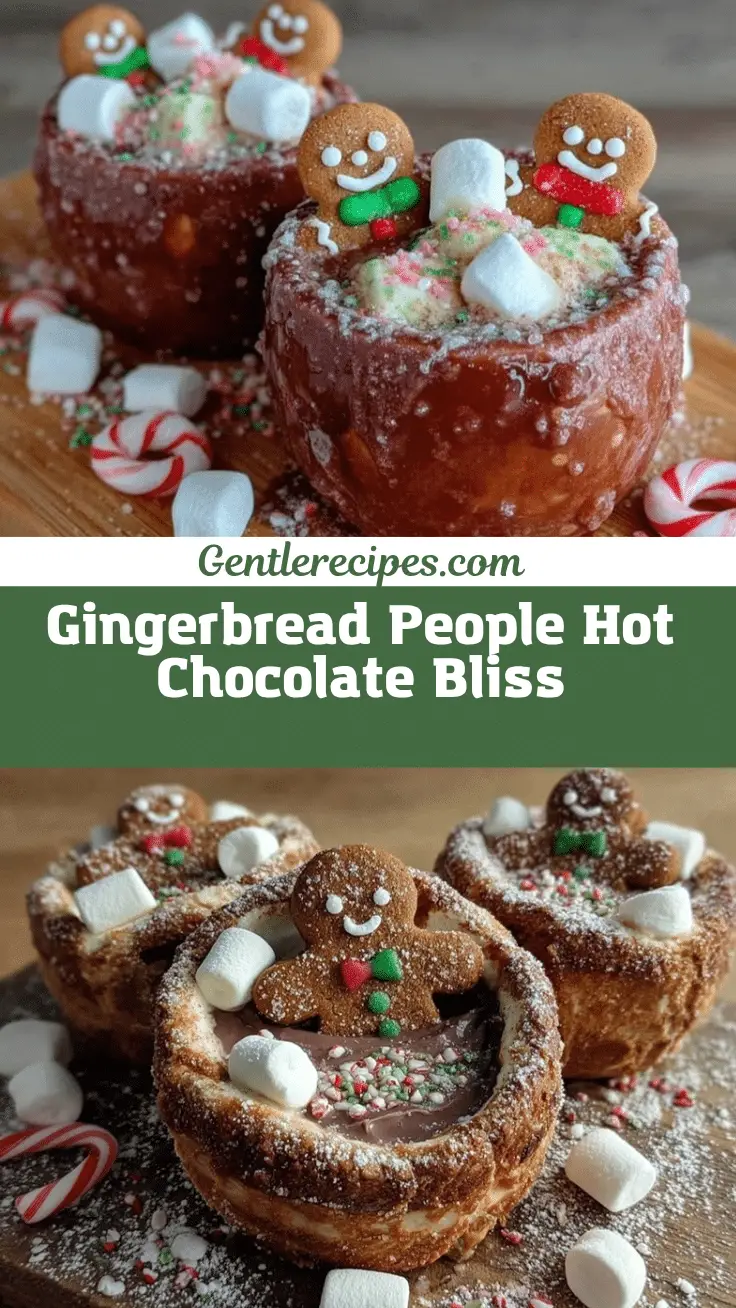 Irresistible Gingerbread People Hot Chocolate Tubs Recipe 5 gingerbread hot chocolate tubs recipe