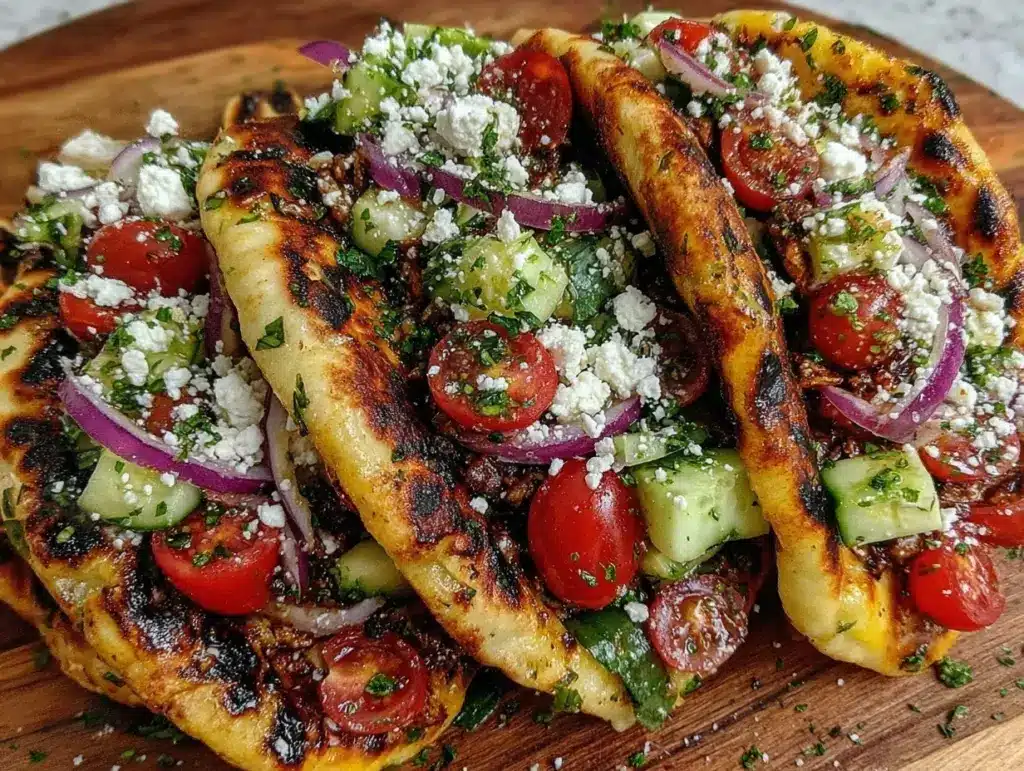 Greek Salad Pita Pockets - featured image