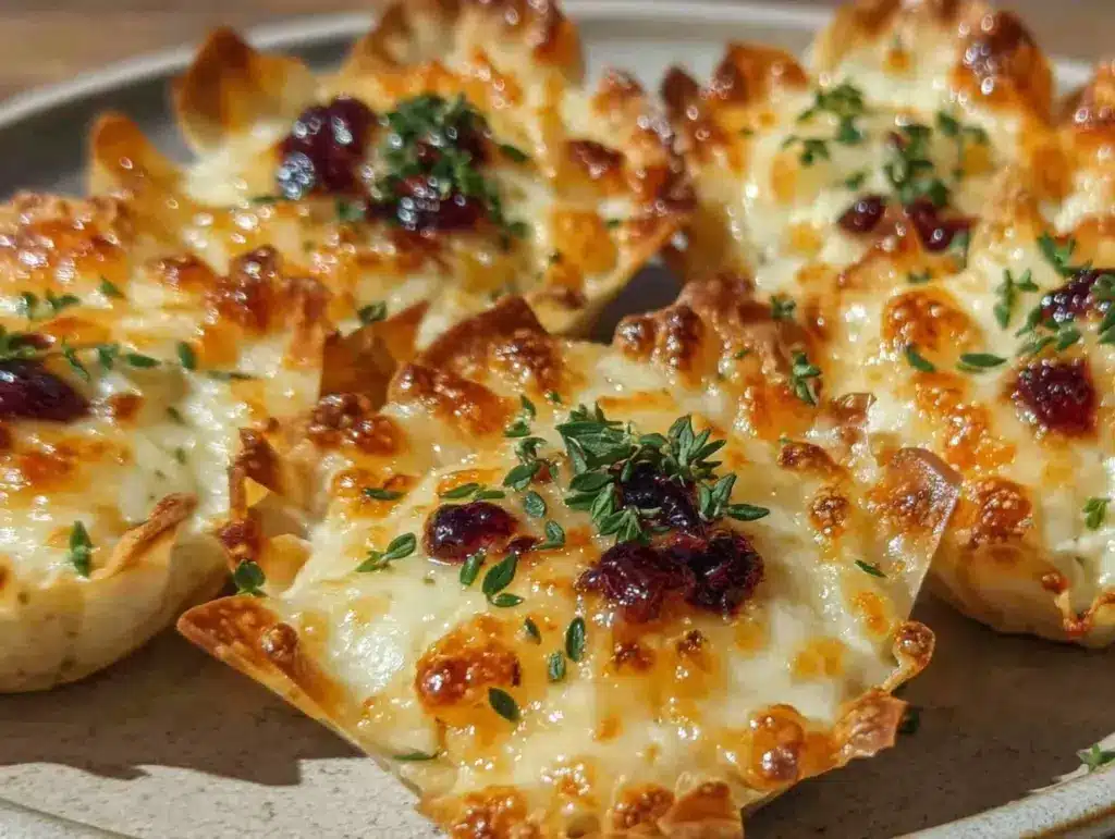 Gruyere & Cranberry Phyllo Cups - featured image