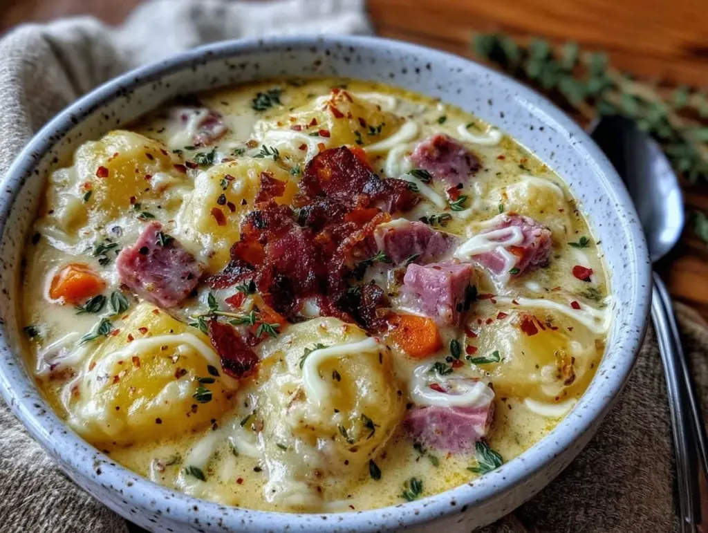 ham and potato soup - featured image