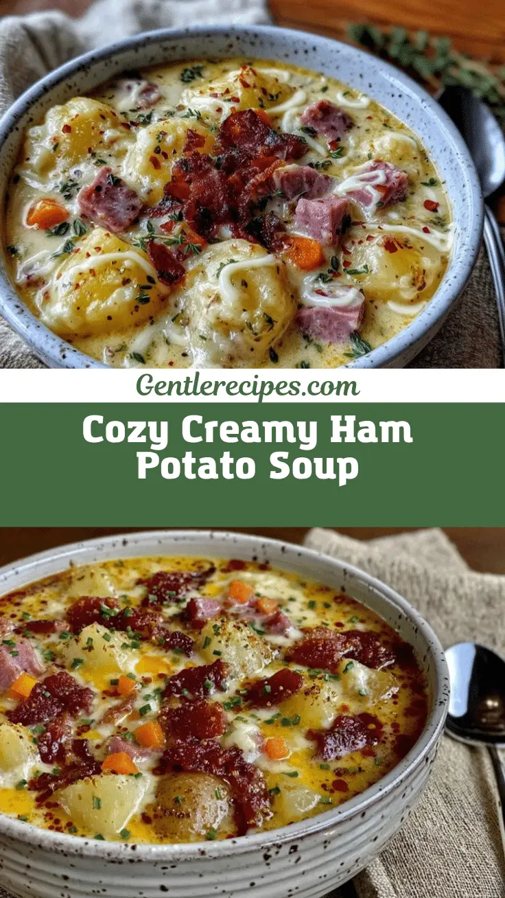 Creamy Ham and Potato Soup Recipe Perfect for Holiday Leftovers 5 ham and potato soup recipe