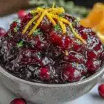 homemade cranberry sauce - featured image