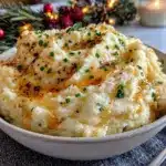 keto cauliflower mashed potatoes - featured image