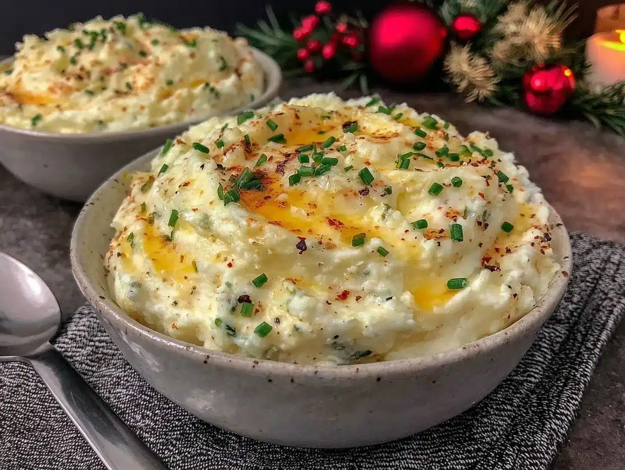 keto cauliflower mashed potatoes preparation steps