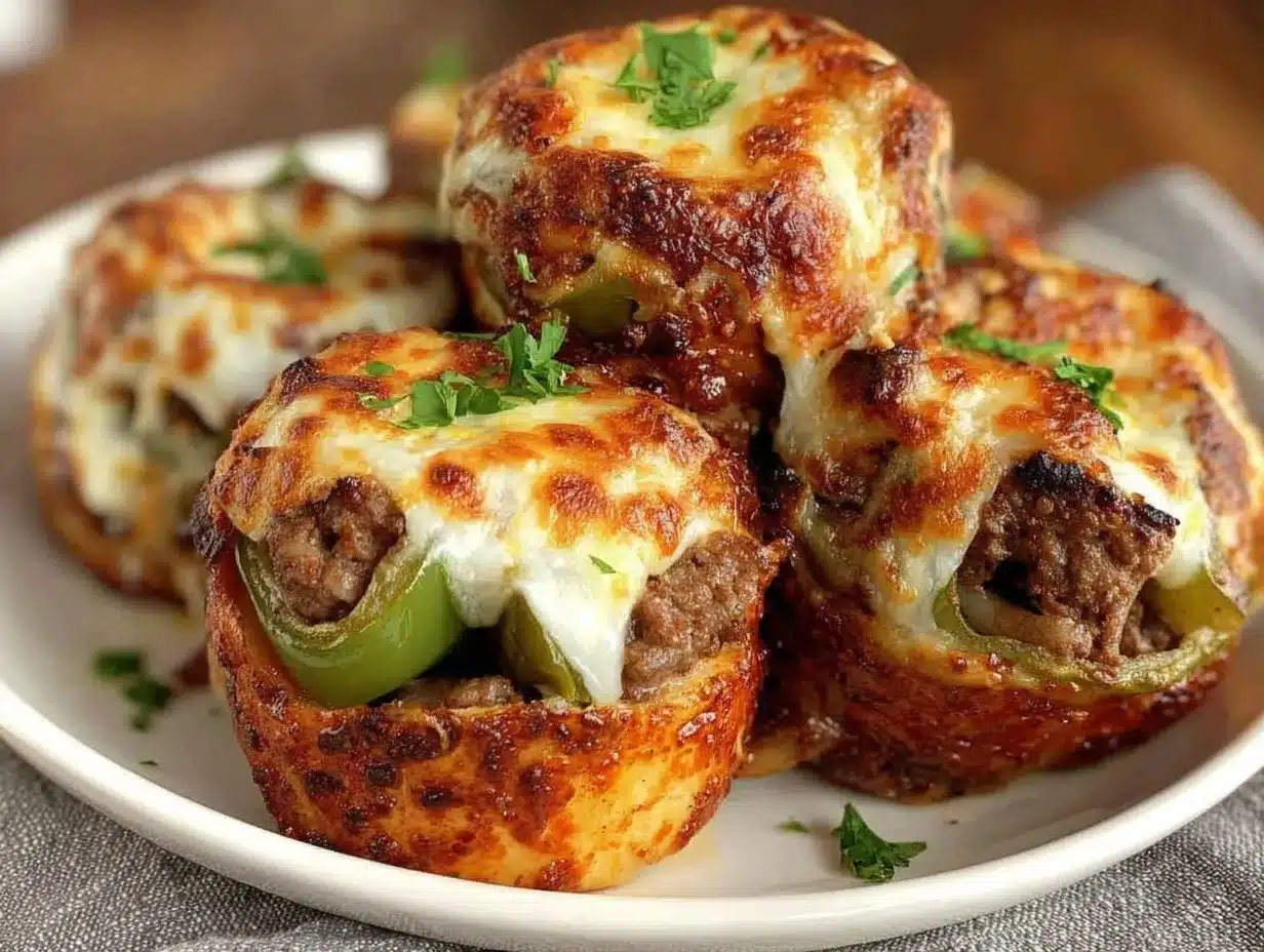 Cheesy Keto Philly Cheesesteak Roll Ups – Easy Low Carb Dinner 4 keto Philly cheesesteak preparation steps
