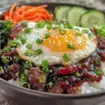 korean ground beef bowl - featured image