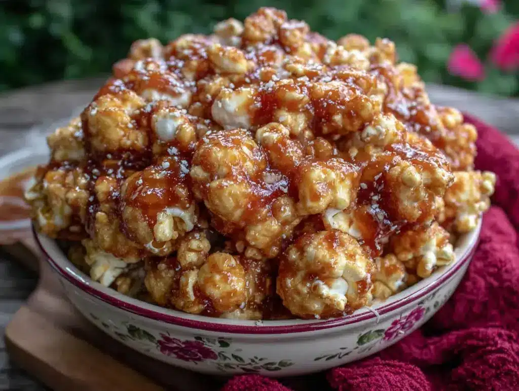 marshmallow caramel corn - featured image