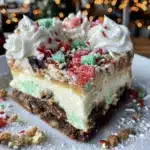 No-Bake Christmas Cookie Lasagna - featured image