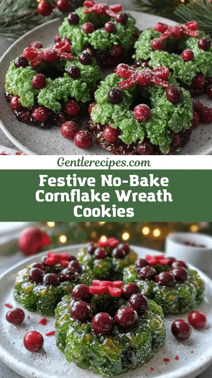 Irresistible No-Bake Christmas Wreath Cookies Recipe 5 no-bake Christmas wreath cookies recipe