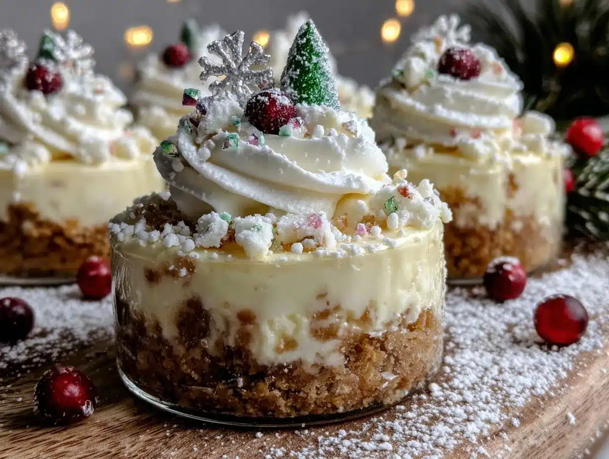 no-bake mini cheesecakes preparation steps