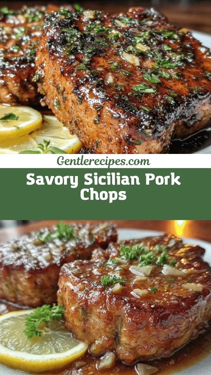 Perfect Sicilian Pork Chops Recipe – Easy & Flavorful Dinner 5 Sicilian Pork Chops recipe