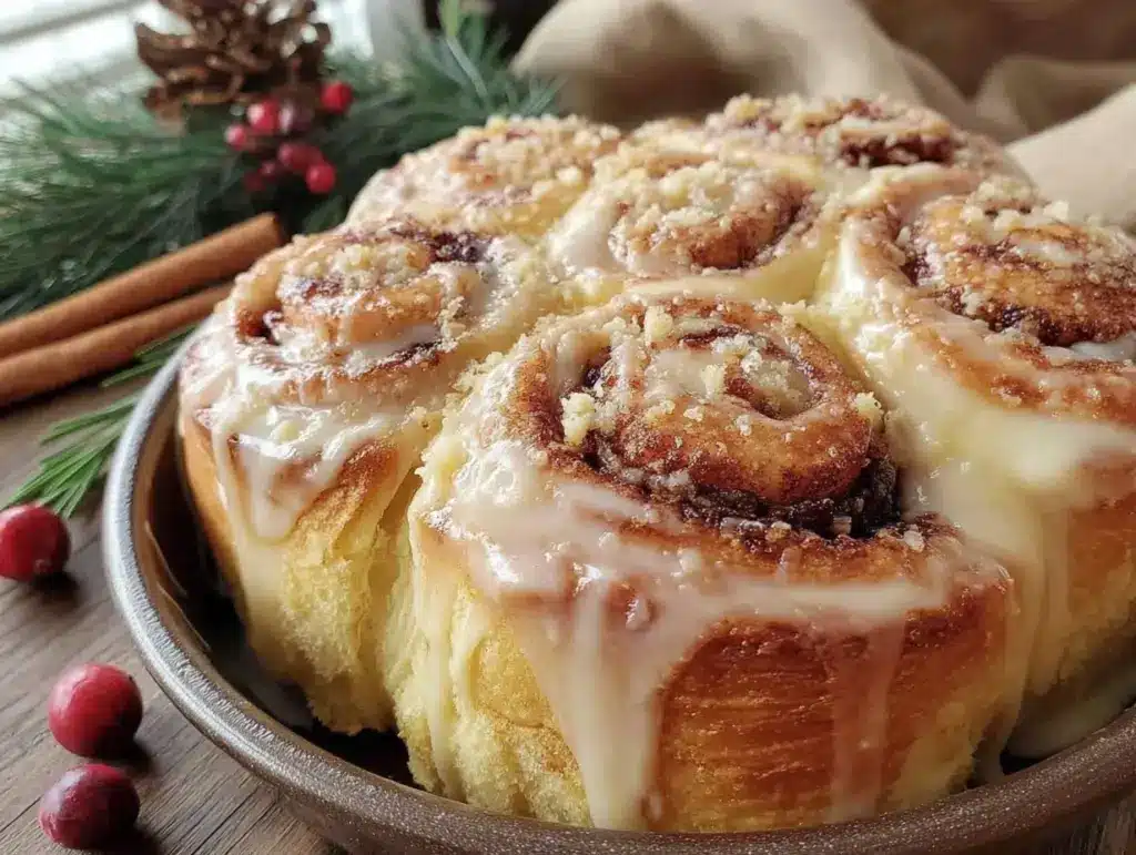 sourdough cinnamon rolls - featured image