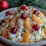 Southern Christmas Ambrosia Salad - featured image