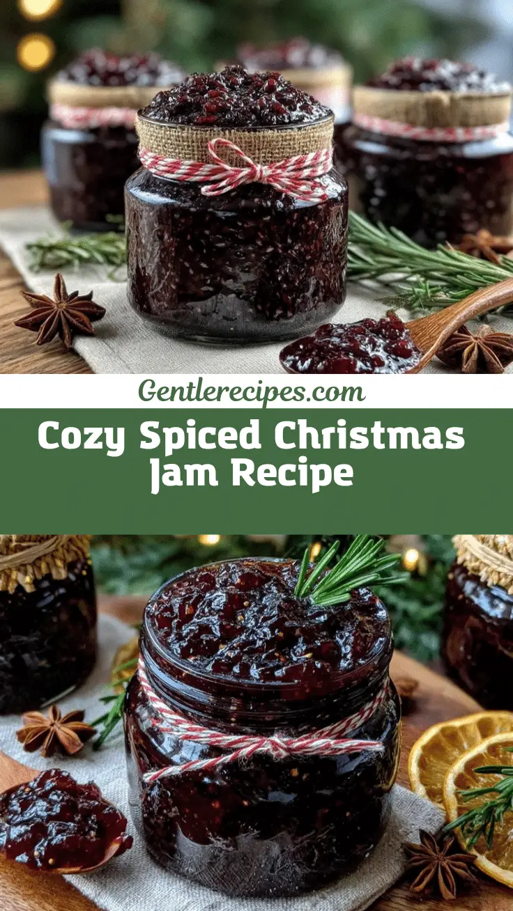 Homemade Spiced Christmas Jam Recipe for Perfect Holiday Gifts 5 Spiced Christmas Jam recipe