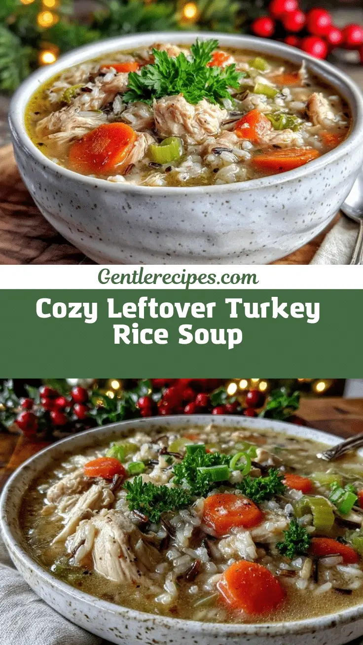 Comforting Turkey and Wild Rice Soup Recipe Perfect for Christmas Leftovers 5 turkey and wild rice soup recipe