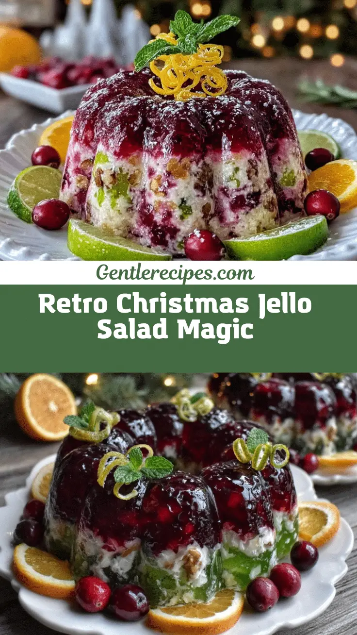 Irresistible Vintage Christmas Jello Mold Salad Recipe 5 Vintage Christmas Jello Mold recipe