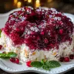 Vintage Christmas Jello Salad - featured image