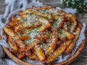 Air Fryer Garlic Parmesan Fries - featured image