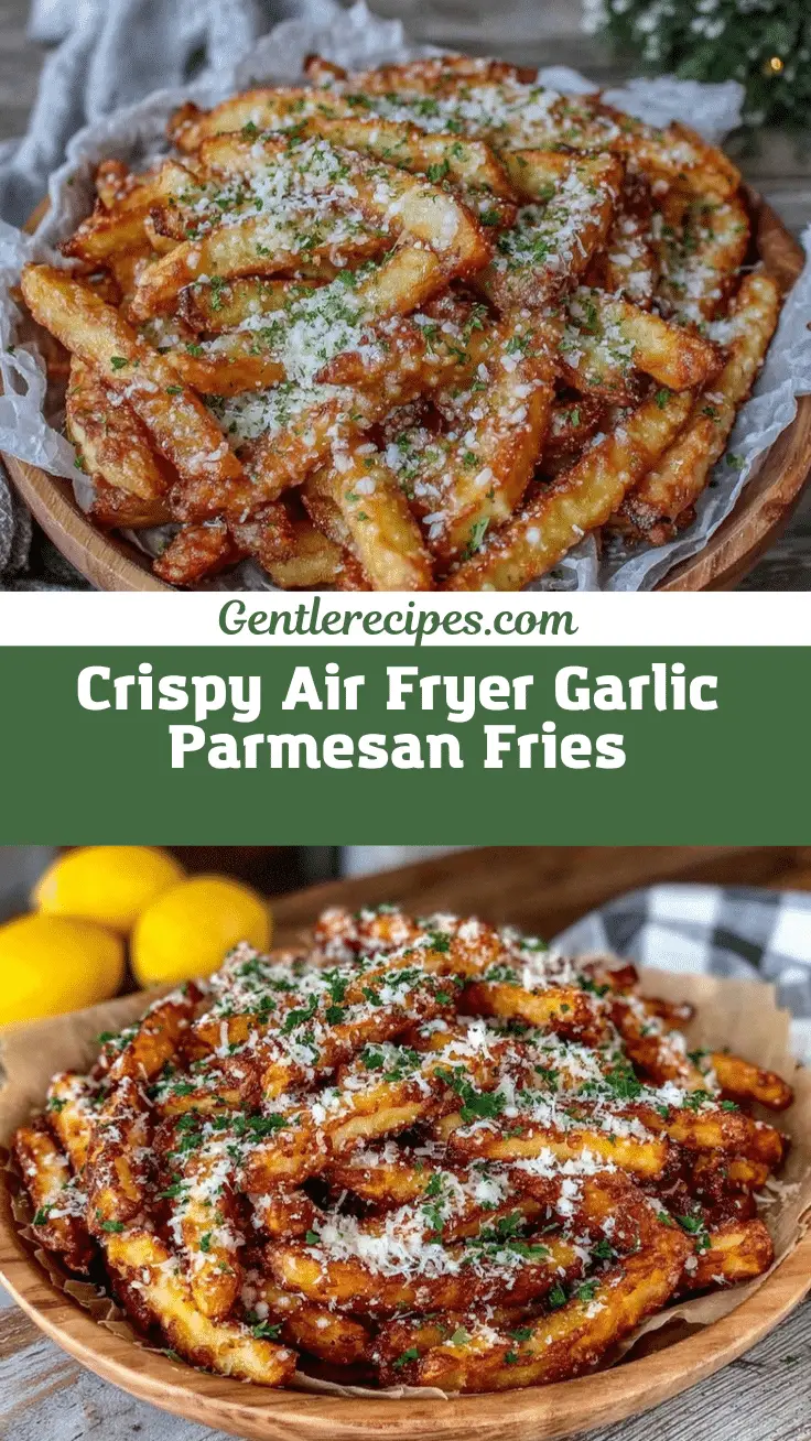 Crispy Air Fryer Garlic Parmesan Fries – Best BBQ Side Dish 5 Air Fryer Garlic Parmesan Fries recipe