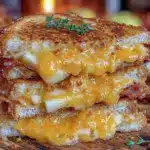 Apple Bacon Cheddar Grilled Cheese - featured image