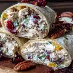 Chicken Cranberry Pecan Wraps - featured image