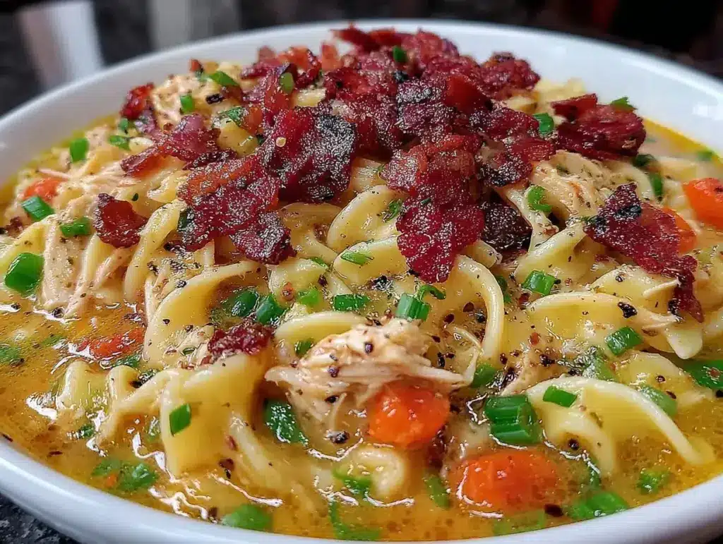 chicken noodle soup - featured image