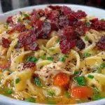 chicken noodle soup - featured image