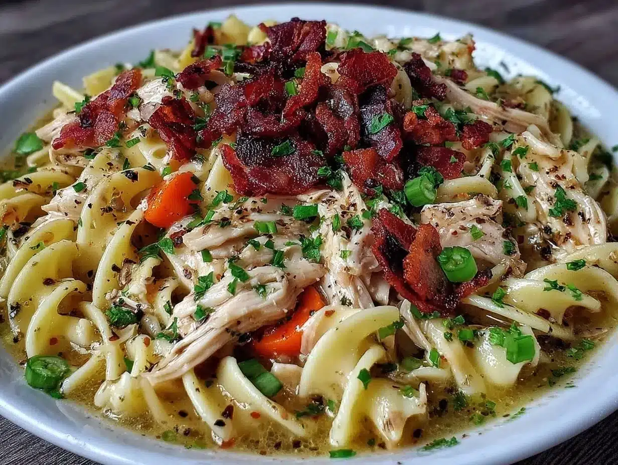 chicken noodle soup preparation steps
