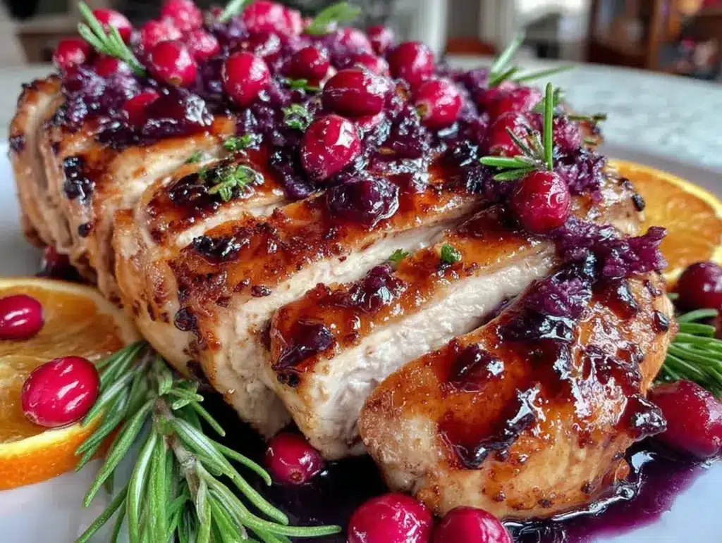 Cranberry Orange Turkey Breast - featured image