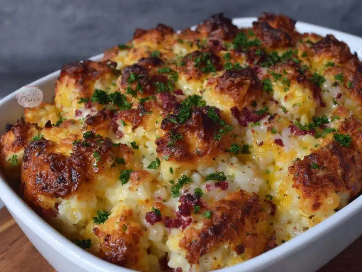 Creamy Angel Chicken Rice Casserole preparation steps