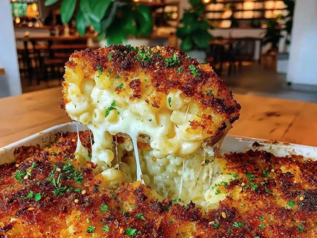 creamy baked mac and cheese preparation steps