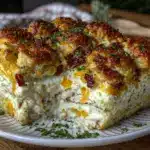 creamy chicken casserole - featured image