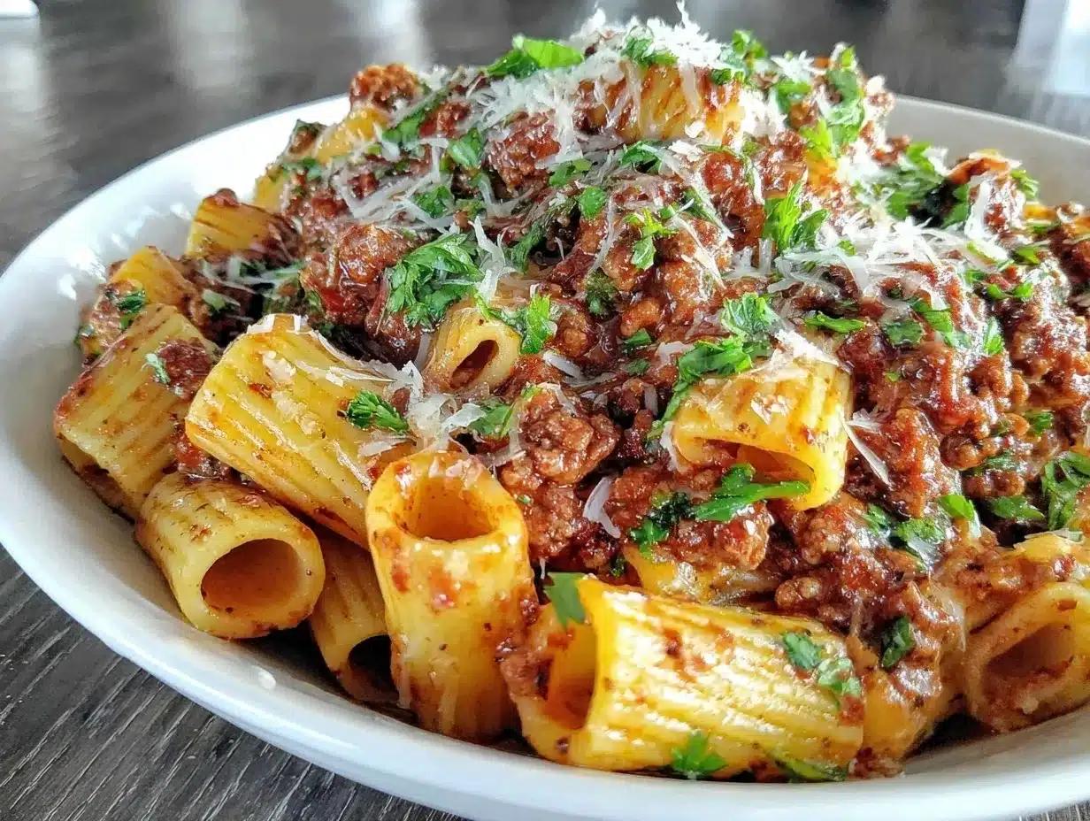 Creamy Ground Turkey Pasta Recipe – Perfect for Weeknights 4 creamy ground turkey pasta preparation steps