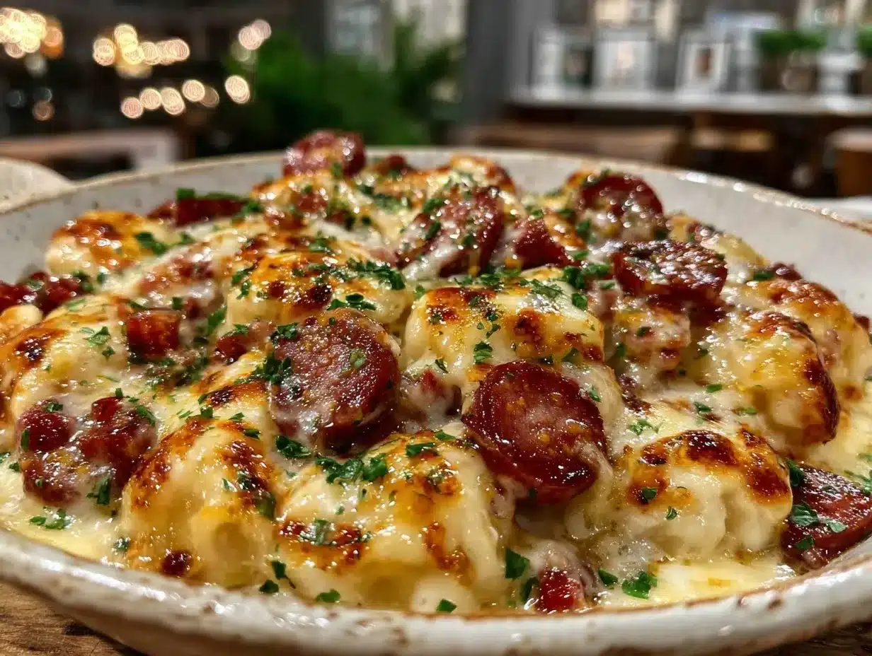 Creamy Pierogi Casserole Recipe – Easy Crock Pot Dinner 4 creamy pierogi casserole preparation steps