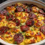 crock pot pierogi casserole - featured image
