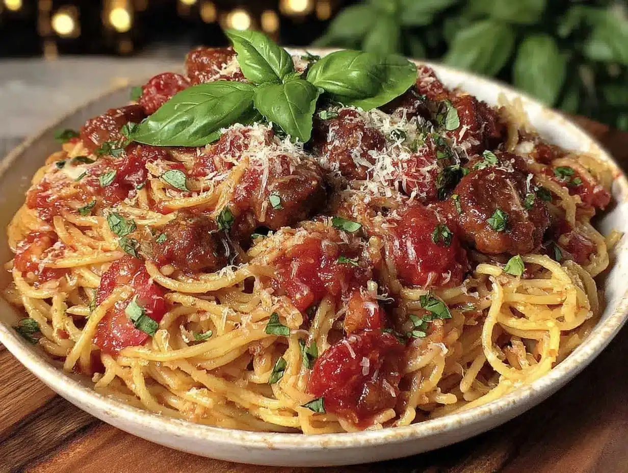 Crockpot Pasta Recipe preparation steps