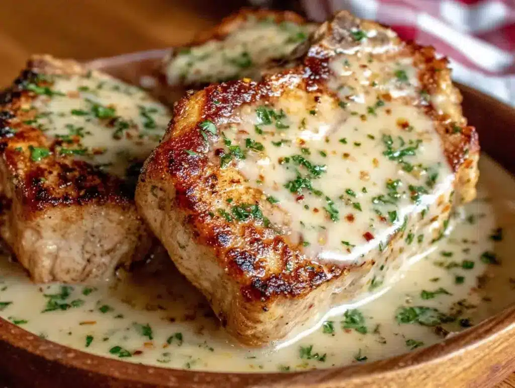 Crockpot Pork Chops - featured image