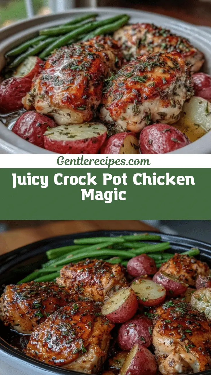 Easy Crock Pot Chicken Recipe – Best Weeknight Dinner Idea 5 Easy Crock Pot Chicken recipe