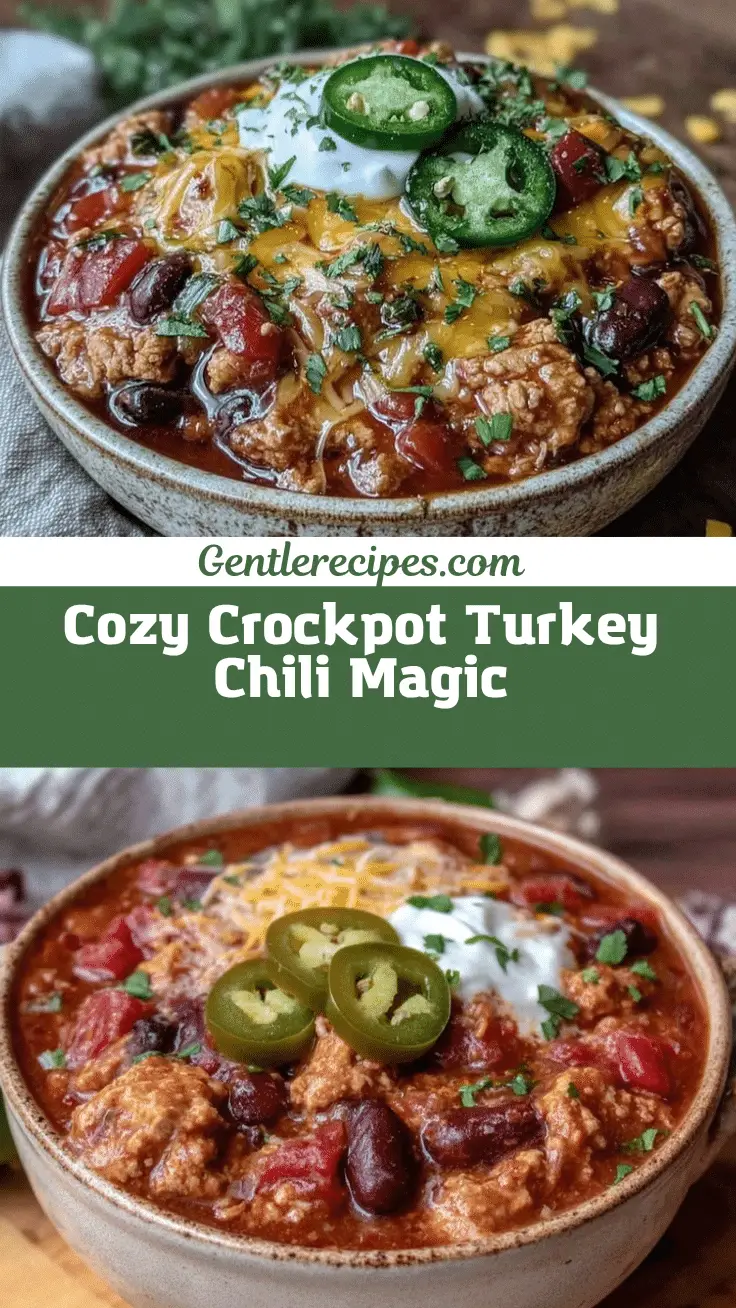 Healthy Crockpot Turkey Chili recipe