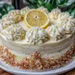 lemon cheesecake cake - featured image