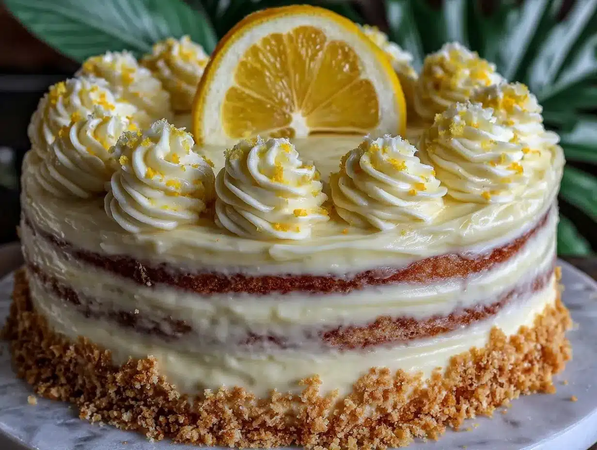 Best Lemon Cheesecake Cake Recipe – Zesty Layers You’ll Love 4 lemon cheesecake cake preparation steps
