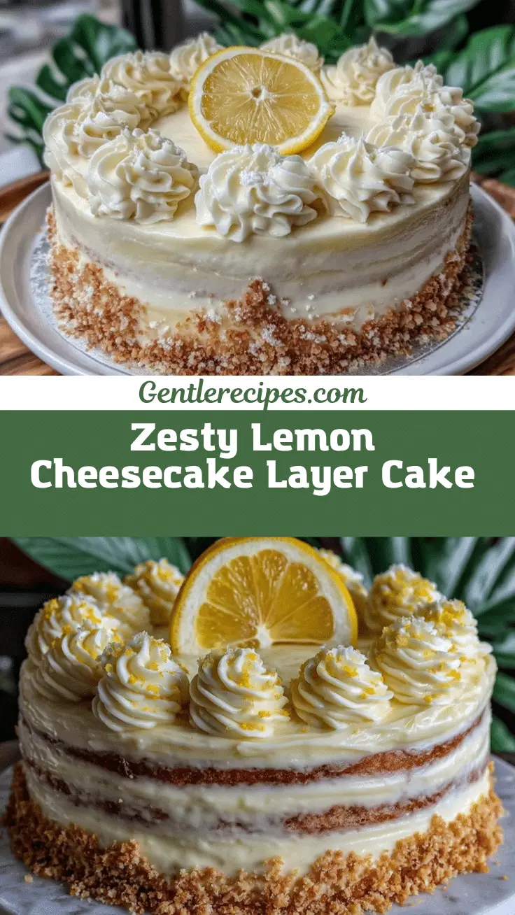 Best Lemon Cheesecake Cake Recipe – Zesty Layers You’ll Love 5 lemon cheesecake cake recipe
