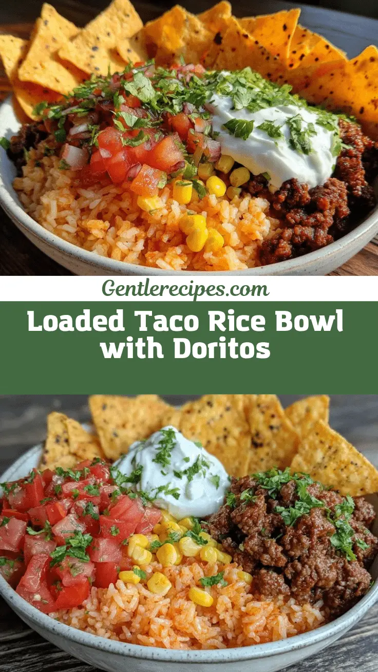 loaded taco rice bowl recipe