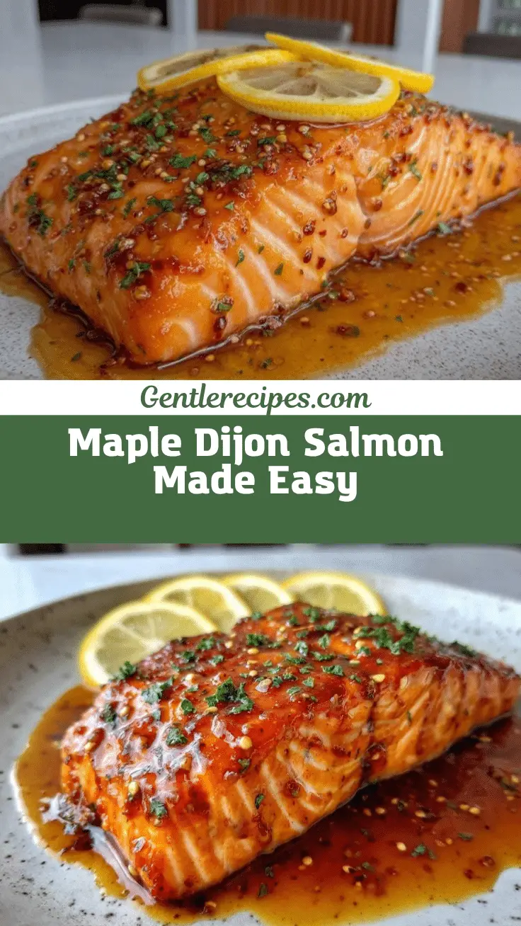 Easy Maple Dijon Salmon Recipe - Perfect Oven Baked Dinner 5 maple Dijon salmon recipe