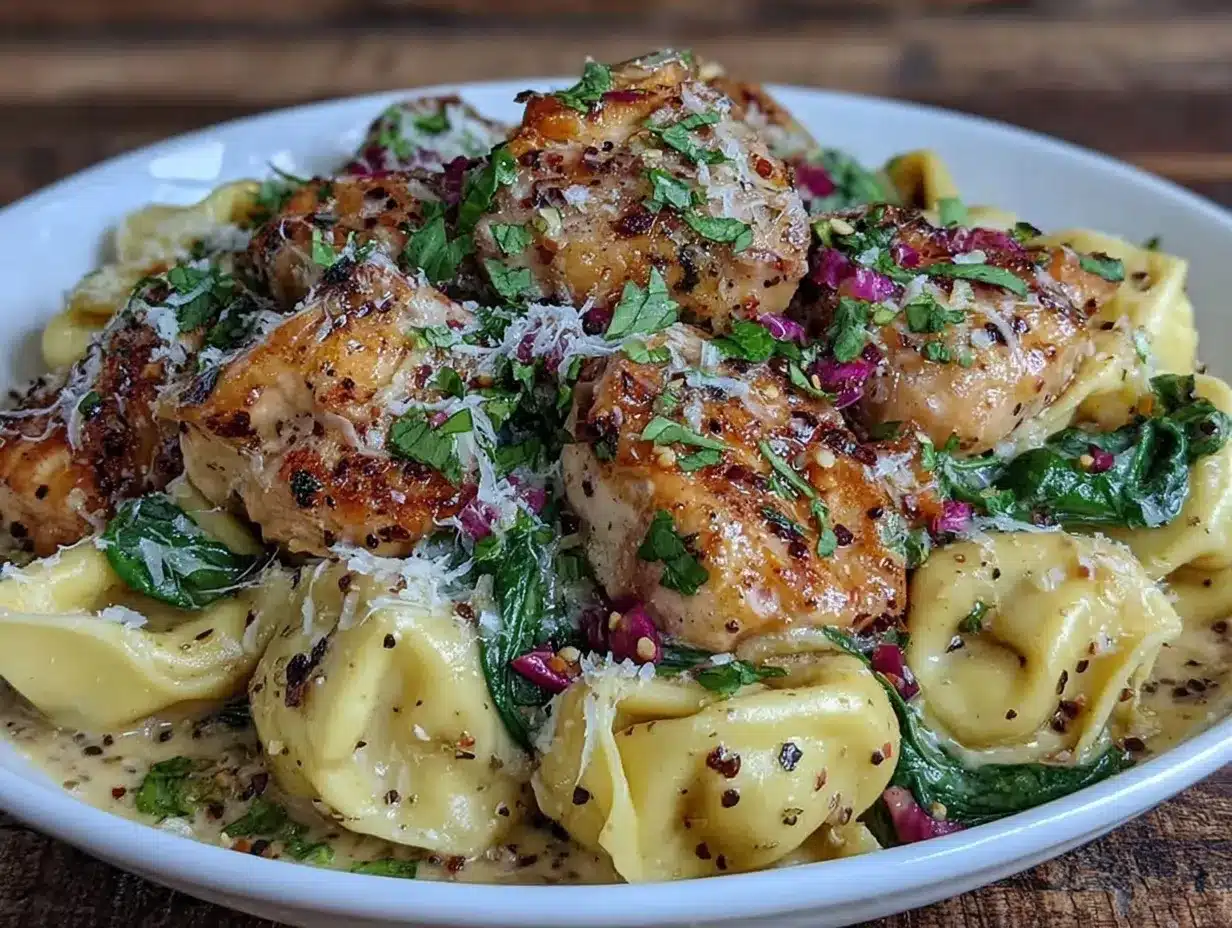 Creamy Marry Me Chicken Tortellini Recipe – Best Italian Comfort Food 4 marry me chicken tortellini preparation steps