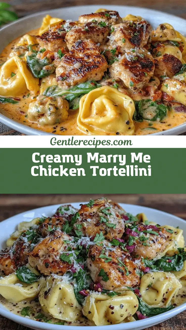 Creamy Marry Me Chicken Tortellini Recipe – Best Italian Comfort Food 5 marry me chicken tortellini recipe