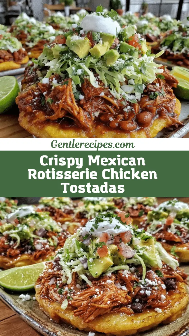 Easy Mexican Rotisserie Chicken Tostadas Recipe - Perfect & Crispy 5 Mexican Rotisserie Chicken Tostadas recipe